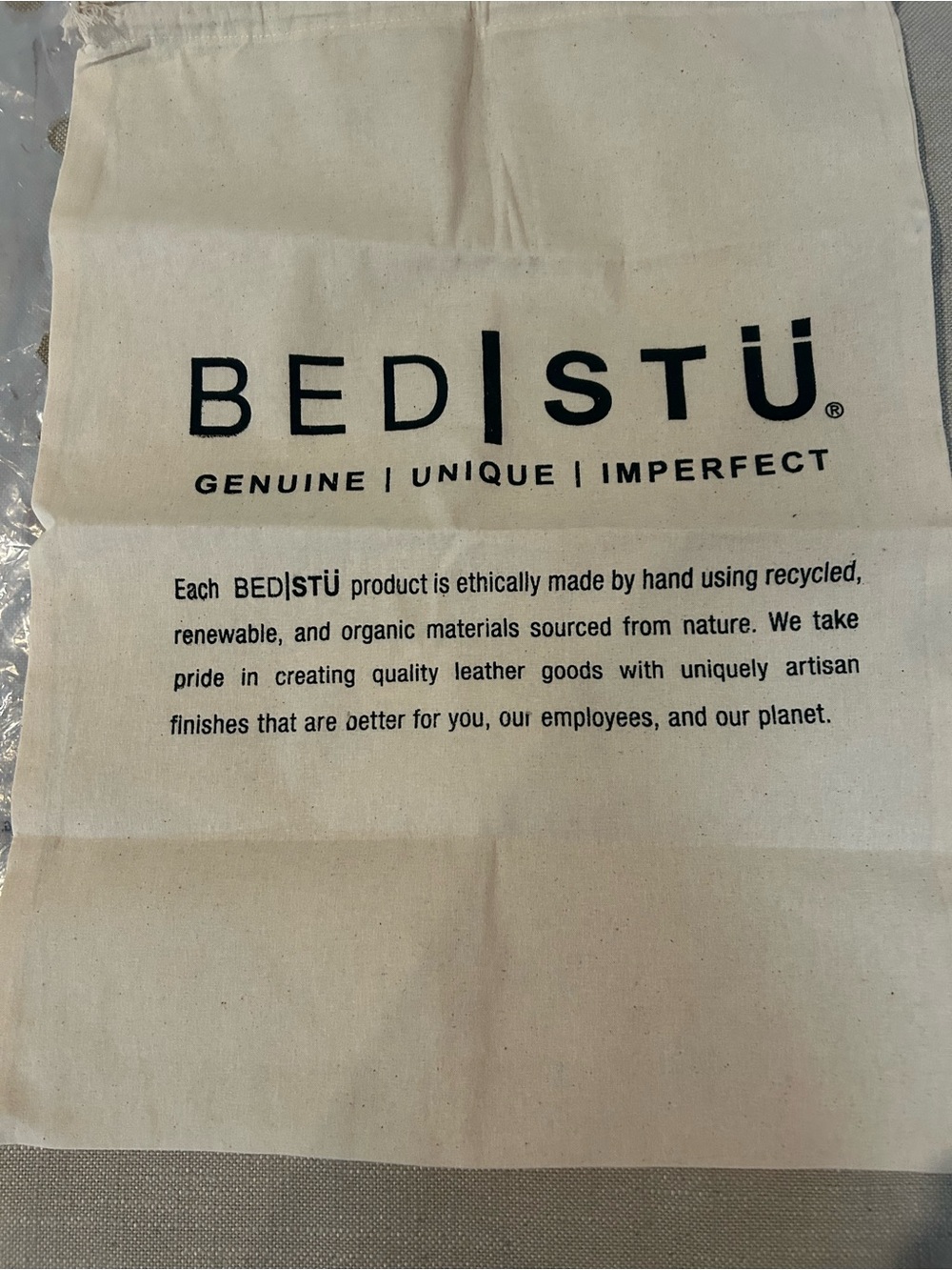 BED|STU Tan Rustic Rockababy Leather Shoulder Tote - Picture 8 of 8